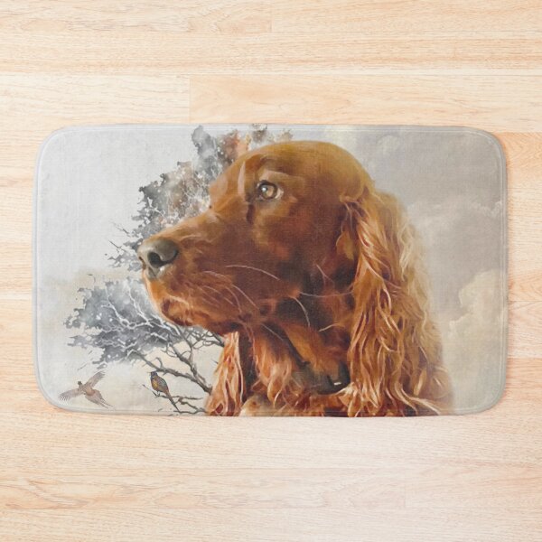 Item preview, Irish setter with pheasant  designed and sold by TammyHunterArt.