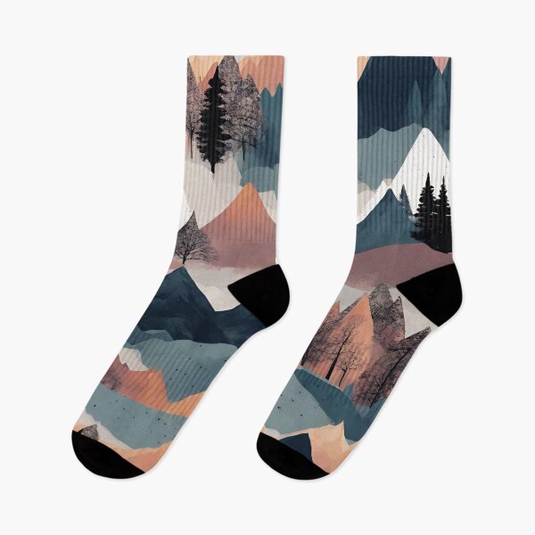 Item preview, Boho Mountain with Trees designed and sold by XamiDesign.