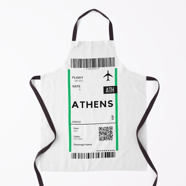 Item preview, Athens (ATH) Canada Airplane Boarding Pass designed and sold by RoamInk.
