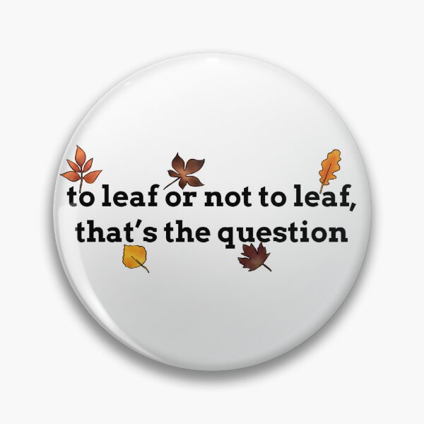 Item preview, To leaf or not to leaf designed and sold by haakondesign.