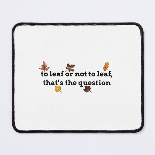 Item preview, To leaf or not to leaf designed and sold by haakondesign.