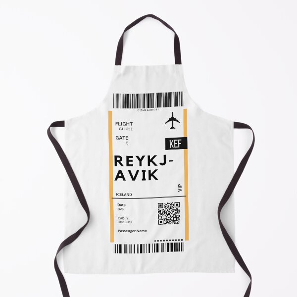 Item preview, Reykjavik (KEF) Iceland Airplane Boarding Pass designed and sold by RoamInk.