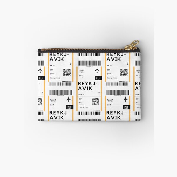 Item preview, Reykjavik (KEF) Iceland Airplane Boarding Pass designed and sold by RoamInk.
