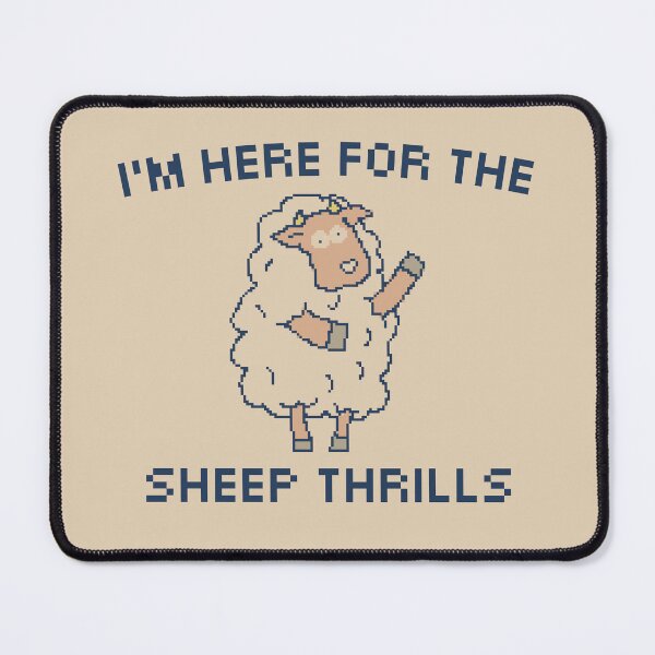Item preview, I'm Here For The Sheep Thrills - 8bit Pixel Art designed and sold by pxlboy.