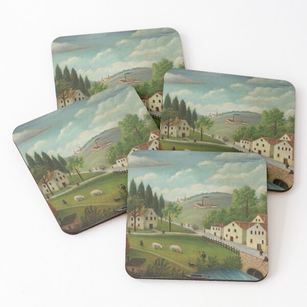 Item preview, Pastoral Landscape (Henri Rousseau) designed and sold by ArtHistorical.