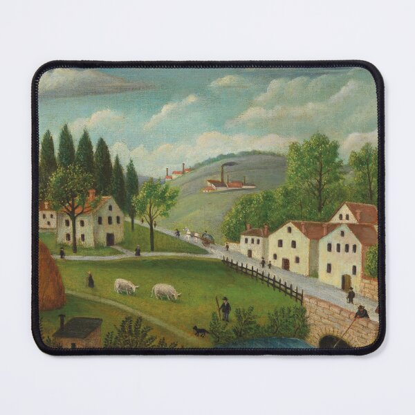 Artikelvorschau, Pastorale Landschaft (Henri Rousseau) entworfen und verkauft von ArtHistorical.
