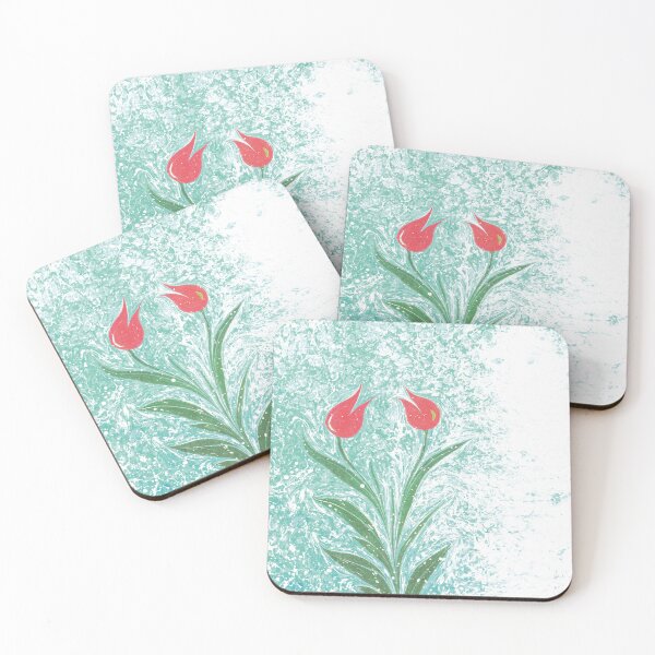 Item preview, Abstract marbling floral pattern for fabric,tile design designed and sold by bozarslan.