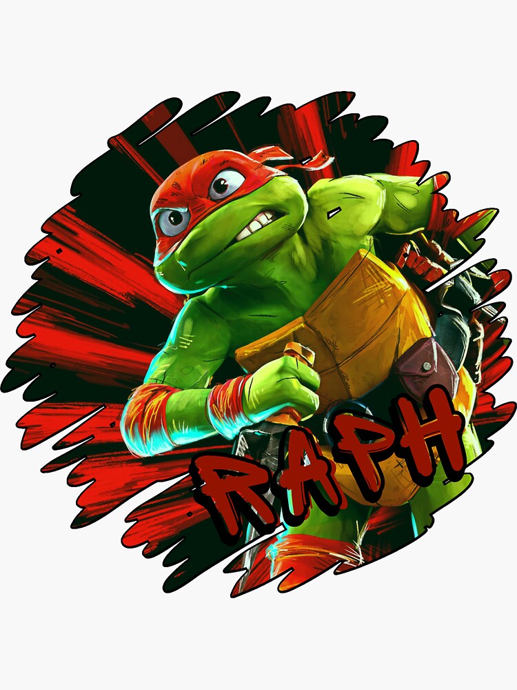 Official raph Teenage Mutant Ninja Turtles Mutant Mayhem TMNT