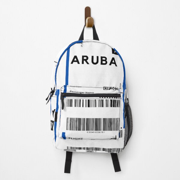 Item preview, Aruba (AUA) Netherlans Airplane Boarding Pass designed and sold by RoamInk.