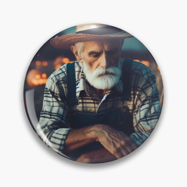Item preview, Elderly man on Halloween day designed and sold by ArtDesignByMann.