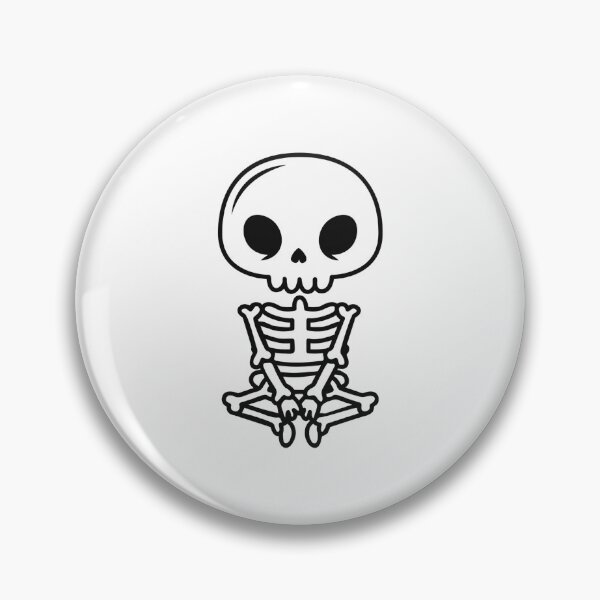 Item preview, Yoga skeleton meditation designed and sold by DerSenat.