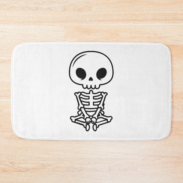 Item preview, Yoga skeleton meditation designed and sold by DerSenat.