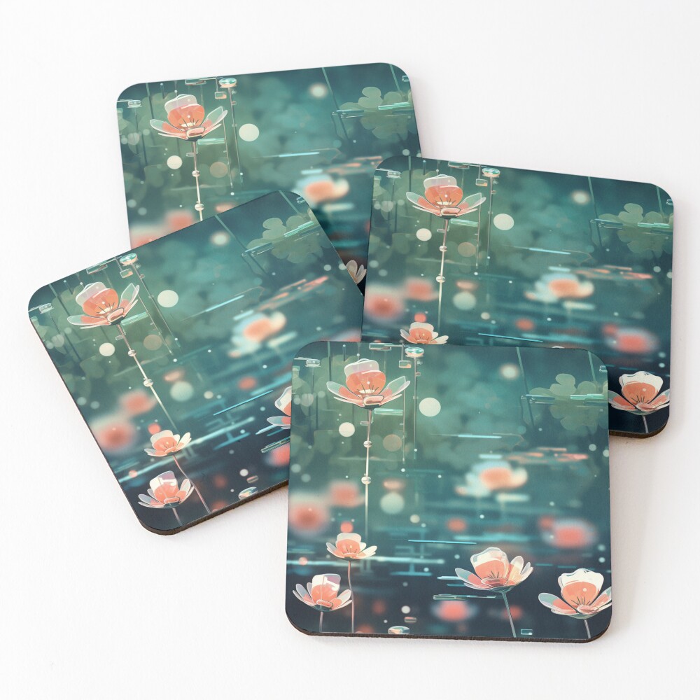 Item preview, Coasters (Set of 4) designed and sold by IntristedAI.