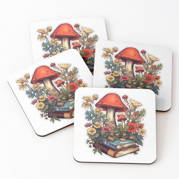 Item preview, Mushrooms Growing From Book designed and sold by Genoslugcs.