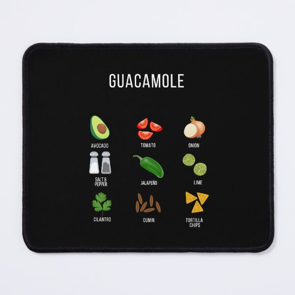 Item preview, Culinary Canvases Guacamole Ingredients Dark designed and sold by Coastal Garden Design Studio.