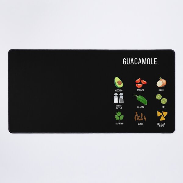 Item preview, Culinary Canvases Guacamole Ingredients Dark designed and sold by Coastal Garden Design Studio.