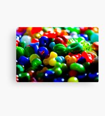 Bright shiny beads Canvas Print