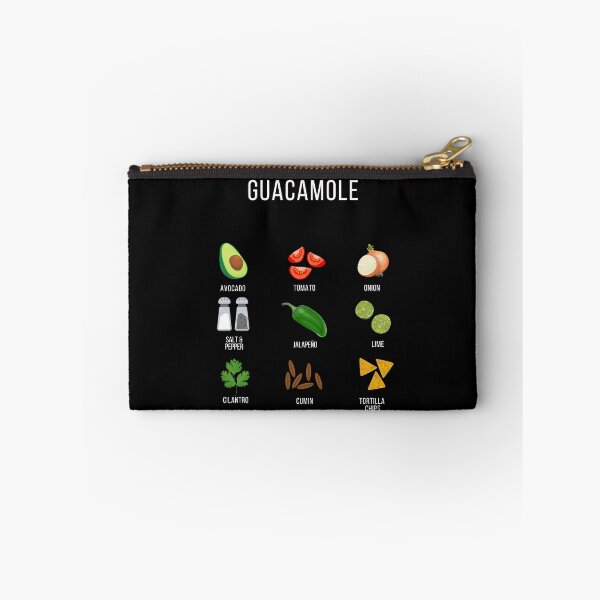 Item preview, Culinary Canvases Guacamole Ingredients Dark designed and sold by Coastal Garden Design Studio.