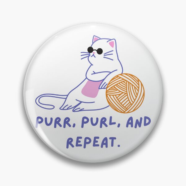 Item preview, Cool Knitting Cat designed and sold by Custom-Print.