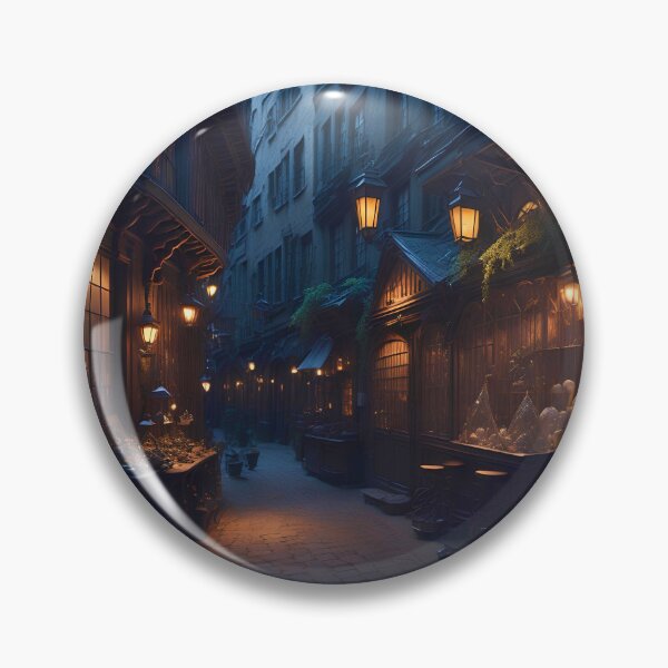 Artikelvorschau, Mystic Pathways: A Journey Through the Witch's Alley entworfen und verkauft von BlareBlare.