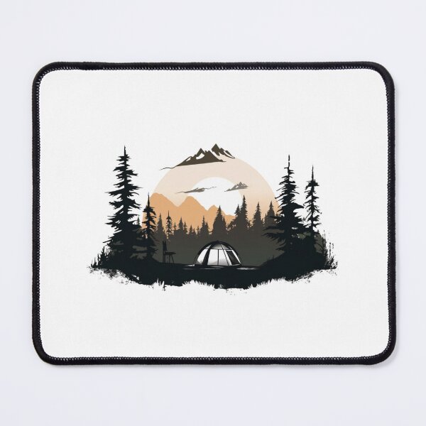 Artikelvorschau, Tent's Twilight Tranquility – Camping entworfen und verkauft von Custom-Print.