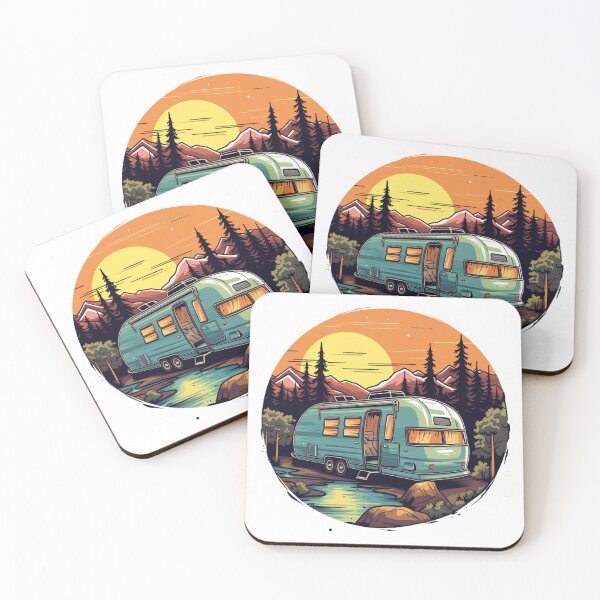 Item preview, Mountain Airstream Camping Escape designed and sold by Custom-Print.