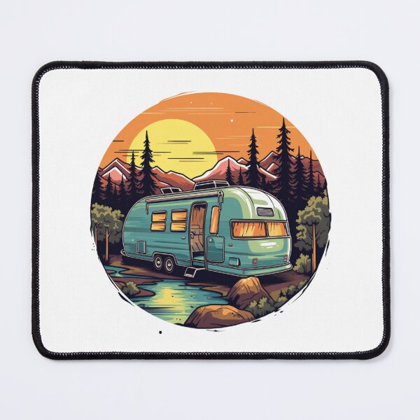 Item preview, Mountain Airstream Camping Escape designed and sold by Custom-Print.