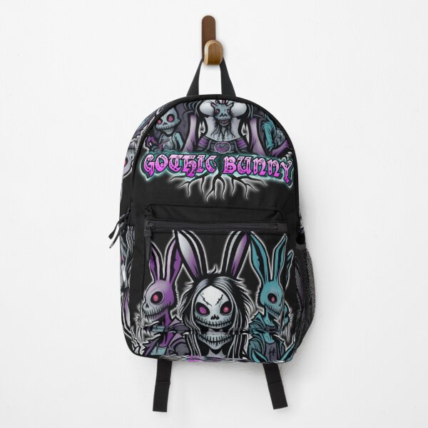 Item preview, Retro Gothic Bunny Retro goth punk Logo designed and sold by risingphoenix6.
