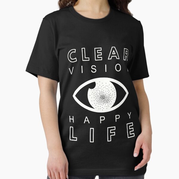 Item preview, Clear Vision happy life ,brafdesign , black and white colors designed and sold by Brafdesign.
