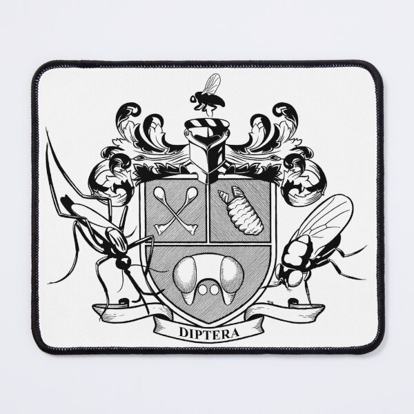 Item preview, Diptera Coat of Arms (center pattern) designed and sold by TiffanyYau.