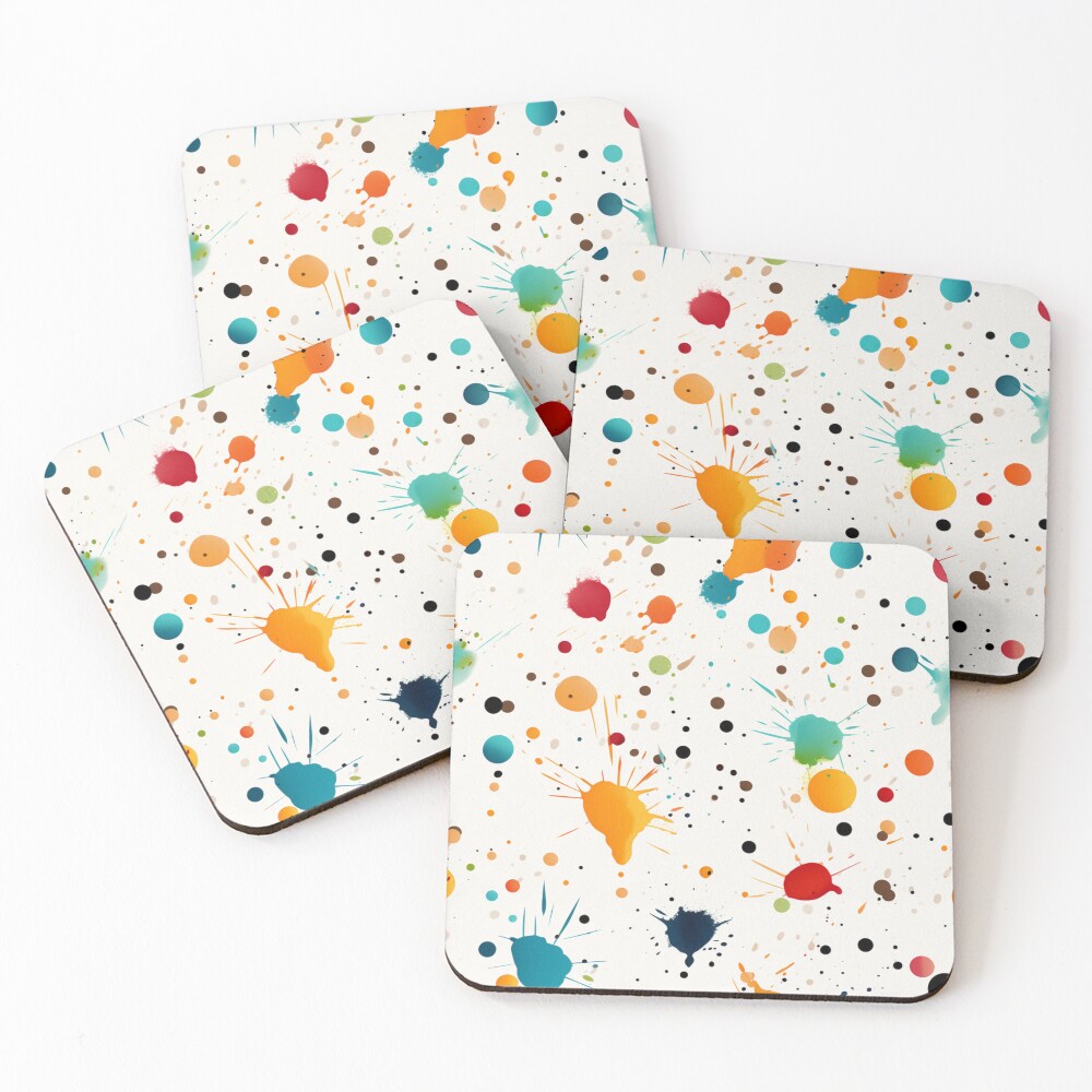 Item preview, Coasters (Set of 4) designed and sold by IntristedAI.