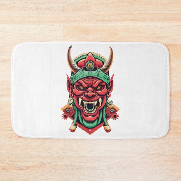 Item preview, ONI JAPANESE DEMON MASK Red Demon Mask Oni Mask designed and sold by SorryFrog.
