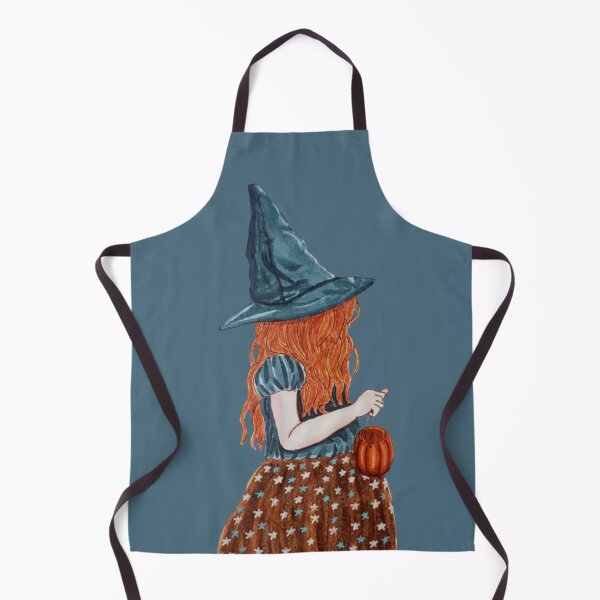 Item preview, Little Girl Witch Trick or Treating designed and sold by KayleeRoseArt.