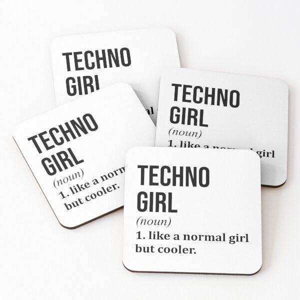 Item preview, Techno Girl Definition Techno designed and sold by XCIV.