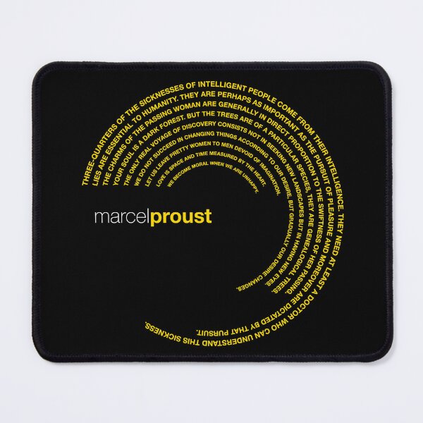 Item preview, Marcel Proust famous quotes poster [gold] designed and sold by CMYKStudio.