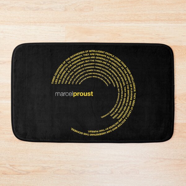 Item preview, Marcel Proust famous quotes poster [gold] designed and sold by CMYKStudio.