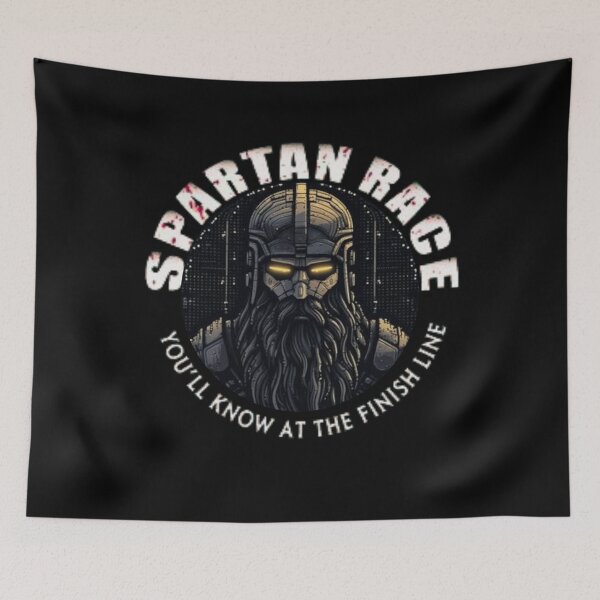 Item preview,  Spartan Race-You'll Know At The Finish Line designed and sold by artfartzzz.