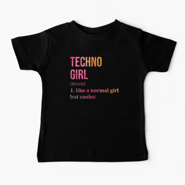 Item preview, Techno Girl Definition Techno in Watercolor designed and sold by XCIV.