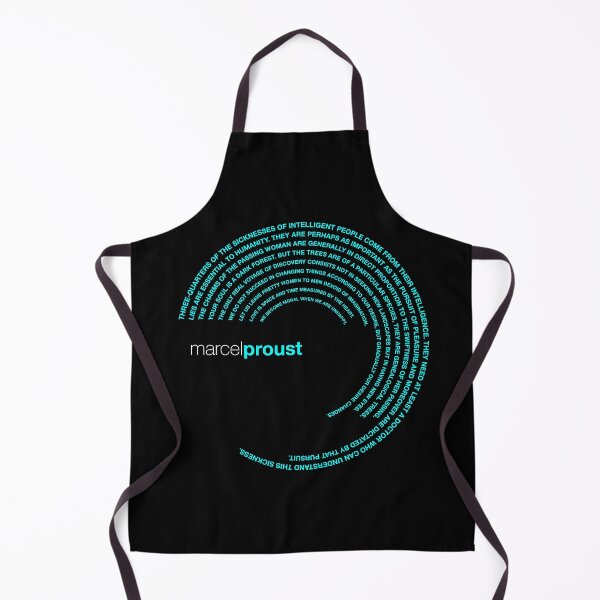 Item preview, Marcel Proust famous quotes poster [aqua] designed and sold by CMYKStudio.