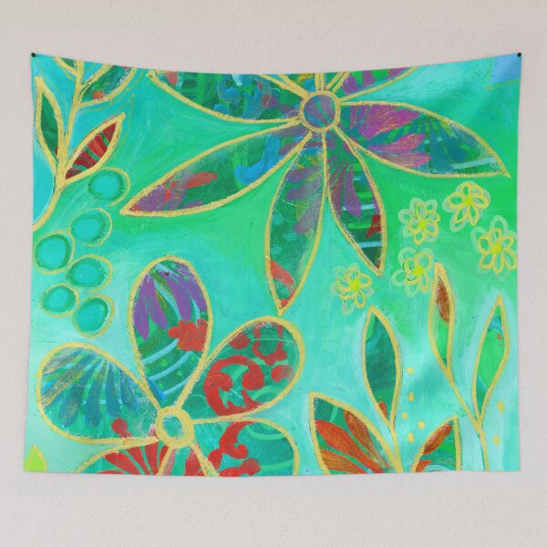 Item preview, Quirky Flowers designed and sold by CazArtAustralia.