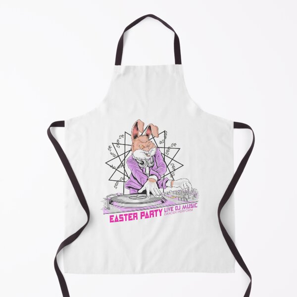 Item preview, Easter cartoon bunny dj, easter party bunny dj, dj bunny in Easter party designed and sold by GreyStanzione1.