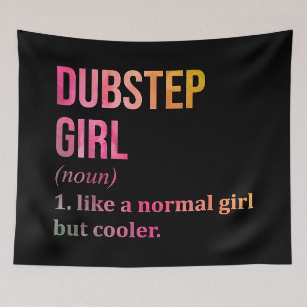 Item preview, Dubstep Girl Definition Dubstep in Watercolor designed and sold by XCIV.