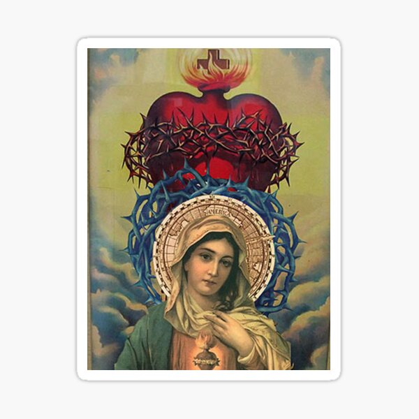Virgin Mary Sticker