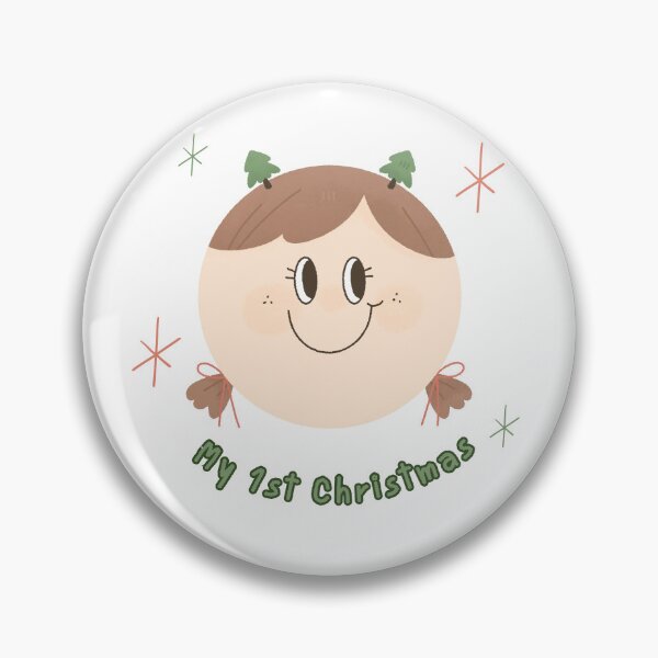 Item preview, baby girl My First christmas tree cute groovy 1st xmas designed and sold by TNwandesignart.