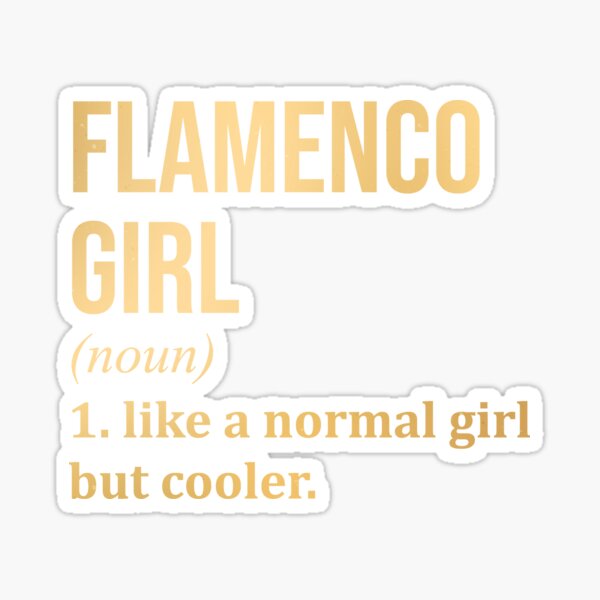 Item preview, Flamenco Girl Definition Flamenco in Gold designed and sold by XCIV.