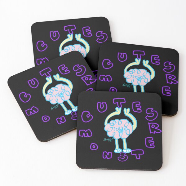 Item preview, LaMaisonOfMY Cute Monsters Collection No. 9 Clouds Monster Black Series designed and sold by LaMaisonOfMY.