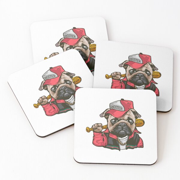 Item preview, bulldog cartoon gangster, bulldog gansgster designed and sold by GreyStanzione1.