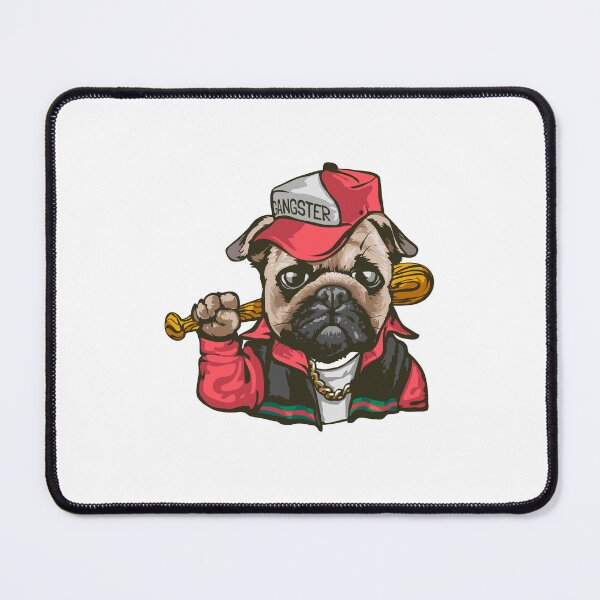 Item preview, bulldog cartoon gangster, bulldog gansgster designed and sold by GreyStanzione1.