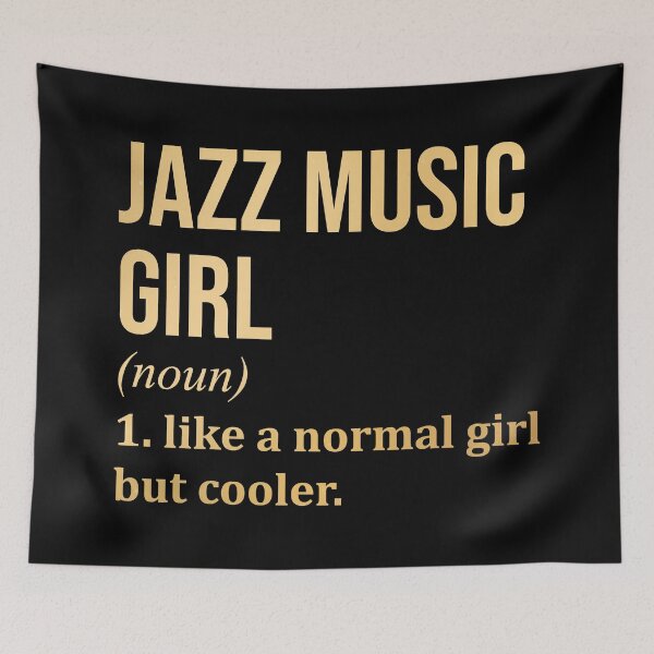 Artikelvorschau, Jazz Girl Definition Jazz in Gold entworfen und verkauft von XCIV.