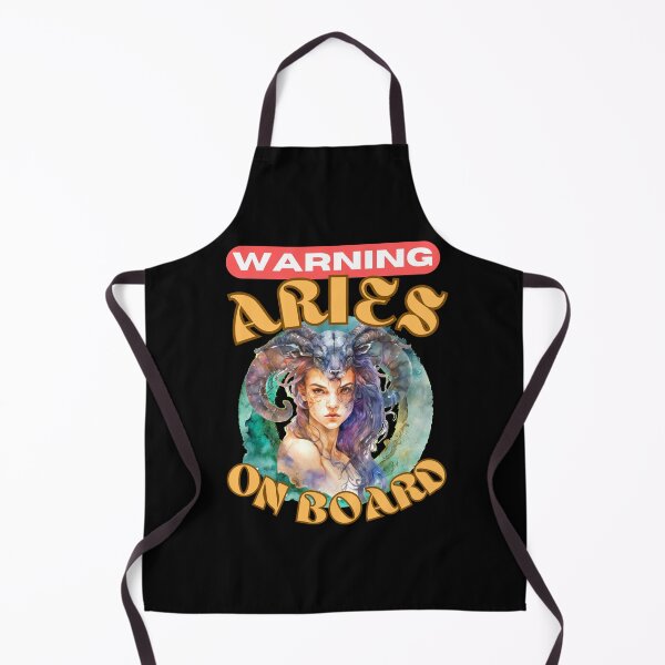 Item preview, Warning: Aries On Board. aries astrology designed and sold by ZodiacWonders.